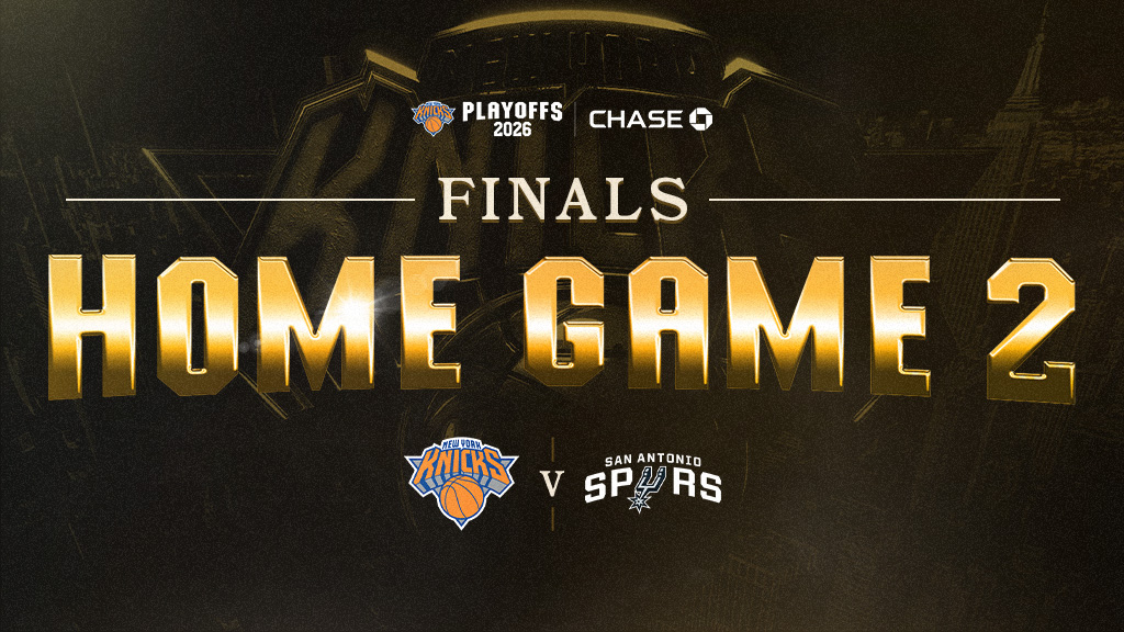 New York Knicks vs. San Antonio Spurs; Finals, Home Game 2